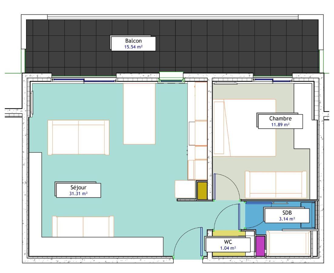 Appartement 8 minutes de la plage, 2 de la gare TER, 15 de Saint-Nazaire à La Baule-Escoublac Extérieur photo